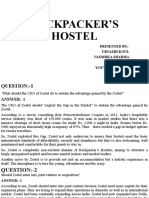 Backpacker'S Hostel: Presented By:-Urvashi Koul Vanshika Sharma Vijay Gupta Youvika Sharma