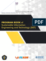 SIET 2018 - Program Book