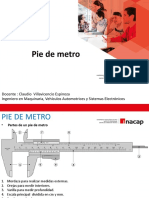 Ejercicios Pie de Metro