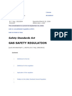 Gas Safety Regulations PDF