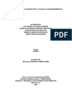 Plantilla Requerimientos de Software y Stakeholders