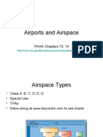 Airports and Airspace: PHAK Chapters 13, 14