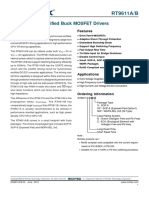 Synchronous Rectified Buck MOSFET Drivers: RT9611A/B