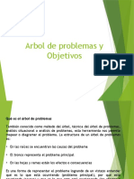 Arbol de Problemas y Objetivos