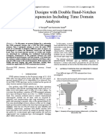 UWB Antenna Designs With Double Band-Notches PDF