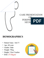 Case On Peripheral Neuropathy