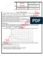 Serie 1 E Et 2 E (Cinétique Chimique) PDF