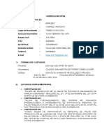 Curriculum Vitae Marleny