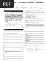 Non-Resident Landlord Tax Form