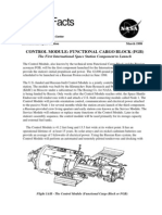 NASA Facts Control Module Functional Cargo Block (FGB)