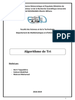 Algorithme de Tri PDF