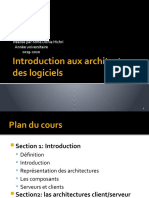 Introduction Aux Architectures Des Logiciels