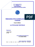 Module de La Typologie Textuelle PDF