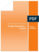 Projeto Educativo Creche 2019-2022 PDF