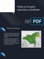 Clima en La Región Amazónica Colombiana