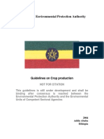 Crop Production Guidelines