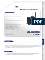 Industrial IEEE 802.11 B/G Cellular VPN Router: Features