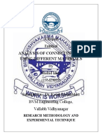 A Report Entitled: Analysis of Connecting Rod Using Different Materials