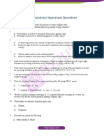 ISC Class 11 Chemistry Important Questions