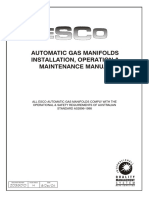 Automatic Gas Manifolds Installation, Operation & Maintenance Manual