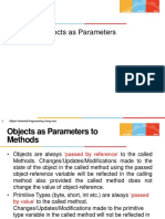 Topics: Passing Objects As Parameters