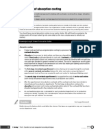 3 Revision of Absorption Costing: Key Term