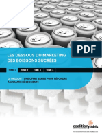 Rapport - Marketing Boissons Sucrees - Tome1 Produit - 2012 01 PDF