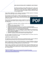 Research On Bureau of Customs Issuances