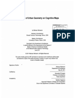 The Impact of Urban Geometry On Cognitive Maps: 2011 Libraries