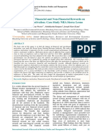 The Impact of Financial and Non-Financial Rewards On Employee Motivation: Case Study NRA Sierra Leone