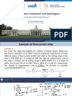 Power System Protection and Switchgear: Current Based Relaying Scheme-II