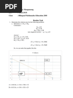 Name: Trisky Mangunsong IDN: 4182111031 Class: Bilingual Mathematics Education 2018