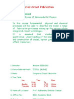 IC Fabrication