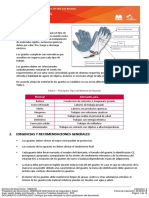 Protección de Manos - Material de Referencia