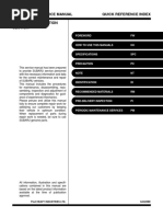 2014 May BRZ Service Manual Quick Reference Index General Information Section