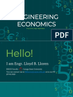 ES20 Engineering Economics (Introduction)