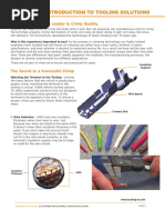 Introduction To Tooling Solutions: TE Connectivity. The Leader in Crimp Quality