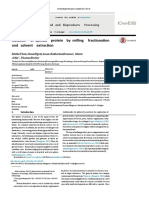 Isolation of Quinoa Protein by Milling Fractionation and Solvent Extraction