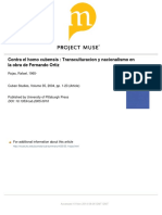 Rafael Rojas - TRANSCULTURACION Y NACIONALISMO EN FERNANDO ORTIZ