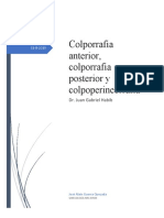 Gine Colporrafia Anterior y Posterior