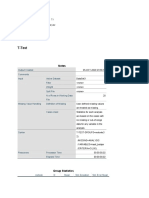 T-Test: T-TEST GROUPS Metode (1 2) /missing Analysis /VARIABLES Hasil - Belajar /CRITERIA CI (.95)