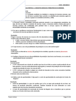 Micro Unidade 1 AP1 Resolução - CONCEITOS FUNDAMENTAIS E PRINCIPIOS DE ECONOMIA