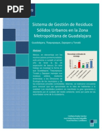 Sistema de Gestión de Residuos Sólidos de La Zona Metropolitana de Guadalajara