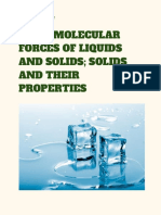 Intermolecular Forces of Liquids and Solids Solids and Their Properties PDF