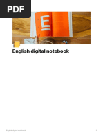 English Digital Notebook