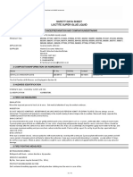 Safety Data Sheet Loctite Super Glue Liquid: 1 Identification of The Substance/Preparation and Company/Undertaking