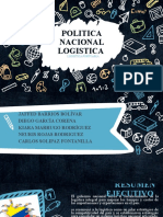 Politica Nacional Logistica