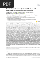 Plants: Bioactivity of Common Pesticidal Plants On Fall Armyworm Larvae (Spodoptera Frugiperda)