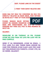 Deadline Is On Tuesday 10 Pm. Please Ayaw Mo Pag Pasa Ug Late Ma Luoy Mo Sa Mag Compile