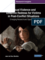 Sikulibo - Sexual Violence and Effective Redress For Victims in Post-Conflict Situations Emerging Research and Opportunities (2019)